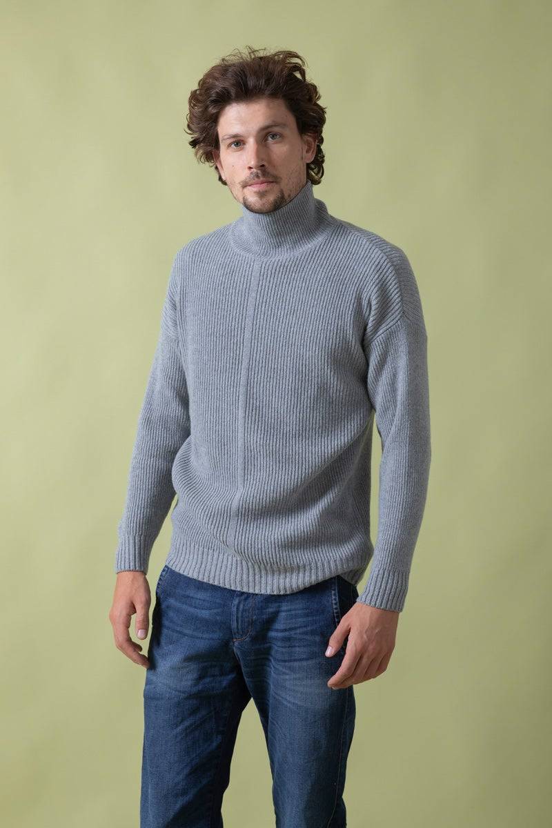 Guanti in cashmere rigenerato UOMO Blu - Rifò